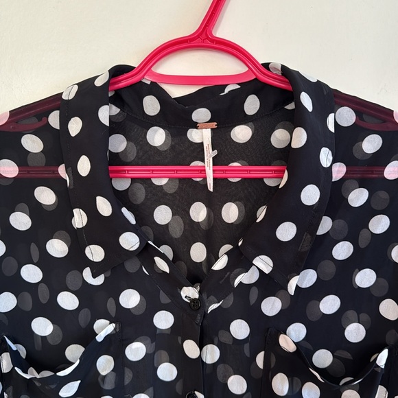 free people EASY RIDER blouse . - Picture 4 of 5